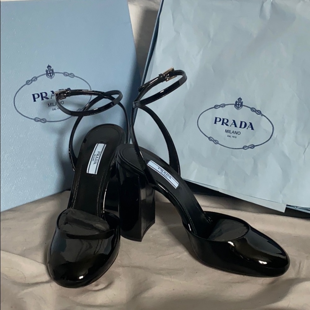 Prada Patent Leather Mary Janes